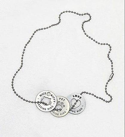 Pet Blessing Rings Necklace